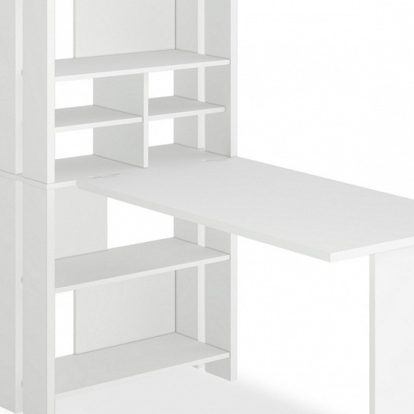 Стол компьютерный Домино Лайт СТЛ-ОВХ+С120Прям без тумбы MER_STL-OVH-S120Pryam_bez_tumby_BE