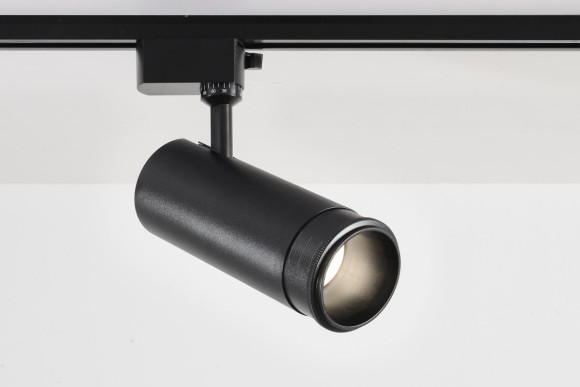 Трековый однофазный светильник Crystal Lux CLT 0.31 021 BK 3CCT ZOOM