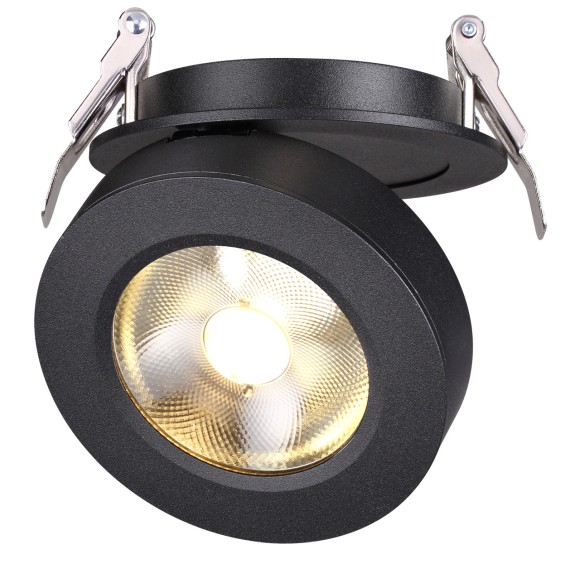 Светодиодный спот Novotech Groda 357983, LED, 12W, черный