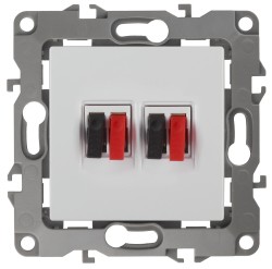 Розетка аудио двойная Эра 12-3112-01 Б0027461