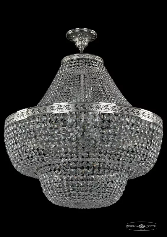 Люстра на штанге Bohemia Ivele Crystal 19101/H1/70IV Ni Люстра на штанге Bohemia Ivele Crystal 19101/H1/70IV Ni