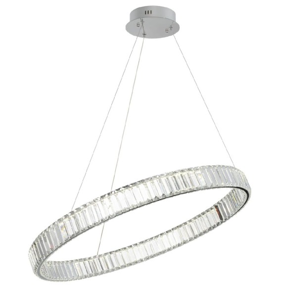 Подвесная светодиодная люстра с пультом управления Citilux Чезаре CL338181