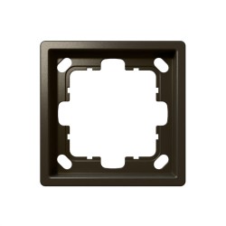 Рамка серия FD 1-постовая Jasmart FD1001BR