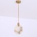Подвесной светильник Delight Collection 10209 10209P/1 gold/white