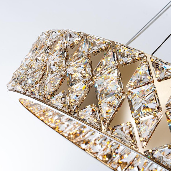 Подвесная светодиодная люстра Modelux ML.335.600 GD