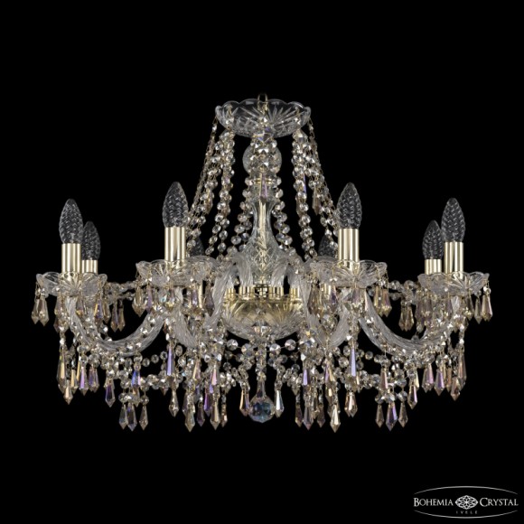 Подвесная люстра Bohemia Ivele Crystal 1403/8/240 G R801