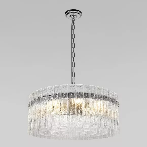 Подвесная люстра Loft IT Nevada 10297/600 Nickel, декоративные элементы крупным планом