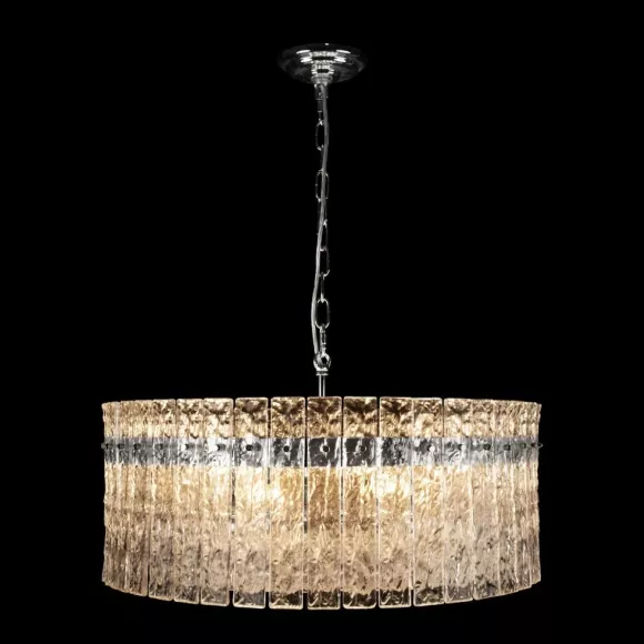 Подвесная люстра Loft IT Nevada 10297/600 Nickel, Модерн, Никель, Прозрачный