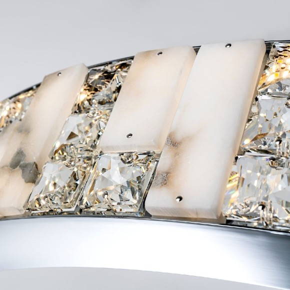 Подвесная светодиодная люстра Modelux ML.6985.800P CR