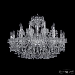 Подвесная люстра Bohemia Ivele Crystal 1410/16+8/300 Ni V0300