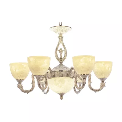 Подвесная люстра Bohemia Ivele Crystal Florence 71403P/6/175 NW P1 U Rose FA10S