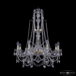 Подвесная люстра Bohemia Ivele Crystal 1411/8/240/XL-83 G