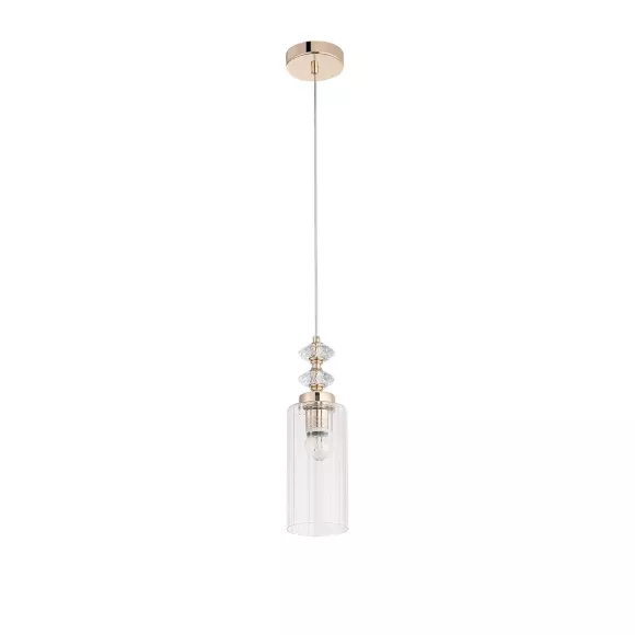 Подвесной светильник ST Luce Элегра SL1402.203.01, Латунь, Прозрачный, Металл Подвесной светильник ST Luce Элегра SL1402.203.01, Латунь, Прозрачный, Металл