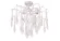 Потолочная люстра Crystal Lux REINA PL5 D600 SILVER PATINA