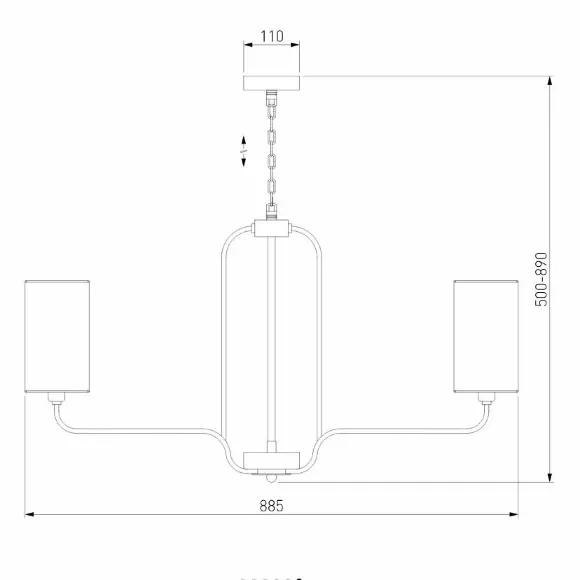 Подвесная люстра Eurosvet Purezza 60128/8 хром Подвесная люстра Eurosvet Purezza 60128/8 хром