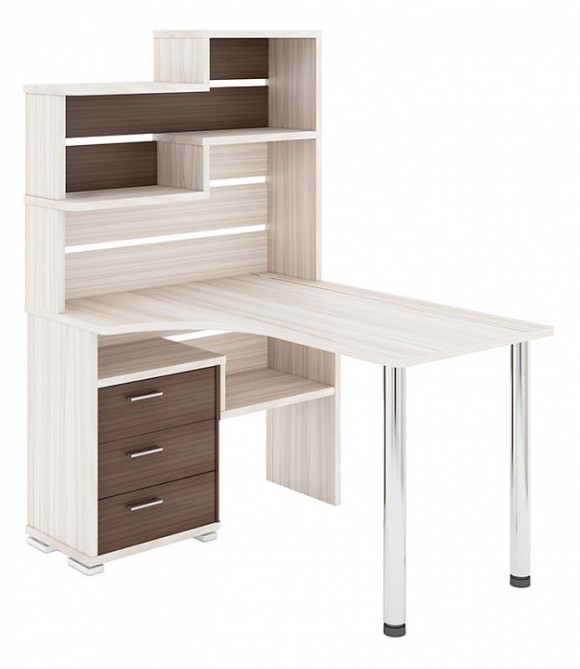 Стол компьютерный Домино СР-132-130 MER_SR-132_KSH-LEV