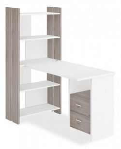 Стол компьютерный Домино Лайт СТЛ-ОВ+С120Прям+ТЯЛ MER_STL-OV-S120Pryam_NBE