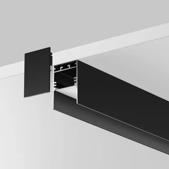 Комплект заглушек 2шт Maytoni Led Strip ALM-3551-B-EC 642063, механизм регулировки Комплект заглушек 2шт Maytoni Led Strip ALM-3551-B-EC 642063, механизм регулировки