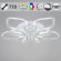 Потолочная светодиодная люстра с пультом управления Reluce 09827-3.3-5+5A WH (RGB)