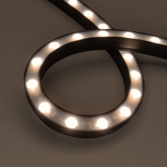 Грейзер Arlight DMX THOR-3D-F24-25x27mm 24V RGBW-Warm 3000 (24 W/m, IP65, 1m, wire x2) 045264