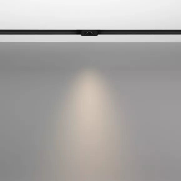 Трековый магнитный светильник Maytoni Points S TR100-2-2W4K-S-B, Черный, Нейтральный белый, Алюминий, вид снизу Трековый магнитный светильник Maytoni Points S TR100-2-2W4K-S-B, Черный, Нейтральный белый, Алюминий, вид снизу