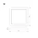 Встраиваемый светильник Arlight CL-Fiokk-S220x220-18W Day4000-Mix 034471