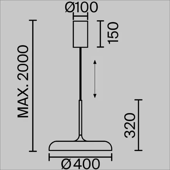 Подвесной светильник Maytoni Gerhard MOD189PL-L39B3K Подвесной светильник Maytoni Gerhard MOD189PL-L39B3K