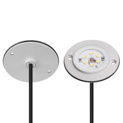 Светильник для стен, лестниц и пола Arlight ART-DECK-LAMP-R56-3W Warm2700 (SL, 120 deg, 24V) (IP67 Металл) 060622