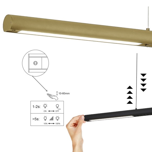 Линейный подвесной светильник Mantra Lineal 9036