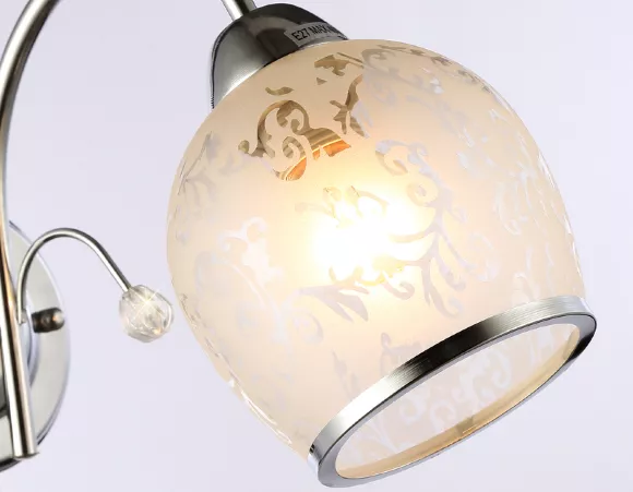 Бра Ambrella Light Traditional TR3194, Хром, Белый, Металл, крупный план