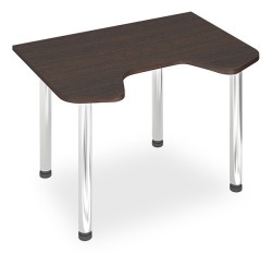 Стол офисный Домино Лайт СКЛ-Игр120МО MER_SKL-Igr120MO_V