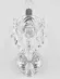 Бра Bohemia Ivele Crystal 105B/1/141 Ni, Никель, Металл, Классика стиль, декоративные элементы крупным планом