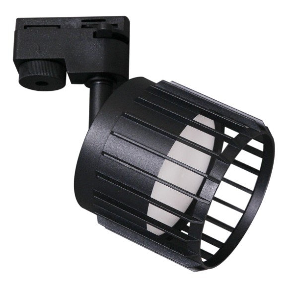 Трековый однофазный светильник Reluce 53018-9.3-001MN GX53 BK