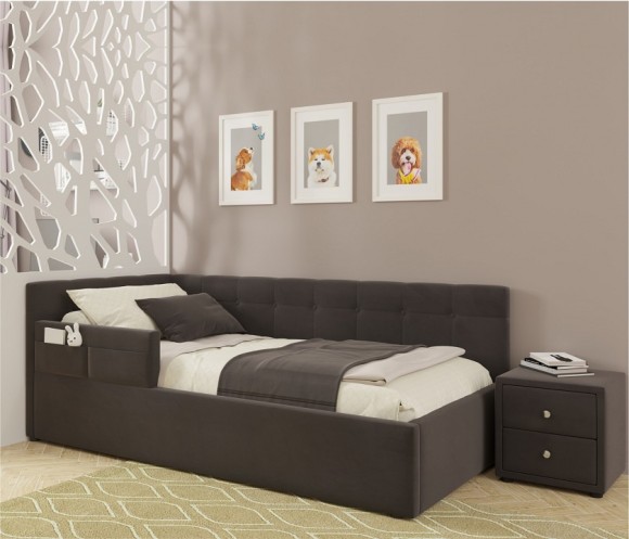 Кровать односпальная Bonna 2000x900 с ПМ NMB_TE-00005412