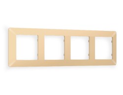 Рамка четырехместная Ambrella Volt Line AF110604