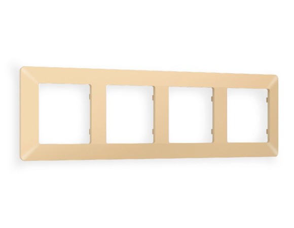 Рамка четырехместная Ambrella Volt Line AF110604