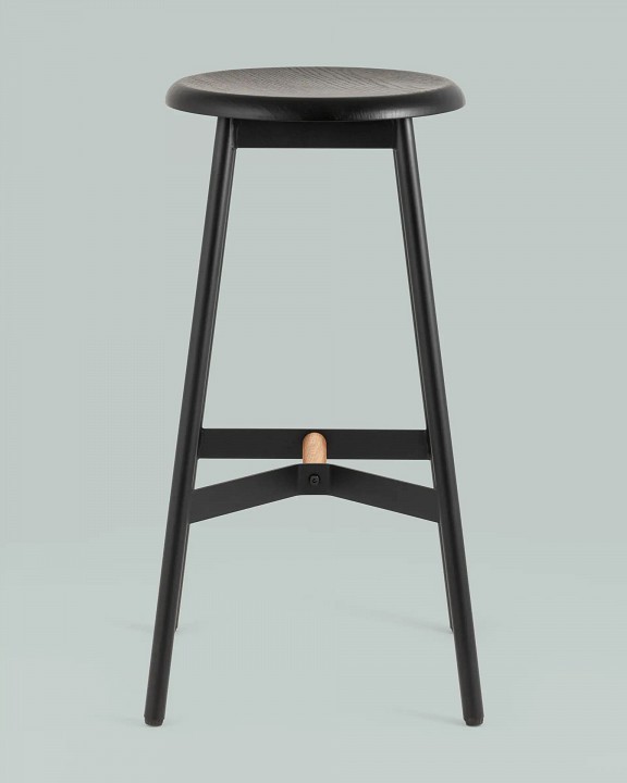 Набор из 2 табуретов барных Knobb SGR_9117H75_black_BOX