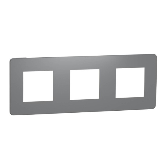 Рамка 3-постовая Schneider Electric Unica New NU280621