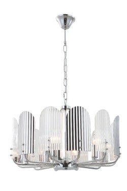 Подвесная люстра iLamp Dolce 15571-6 CR+MULT