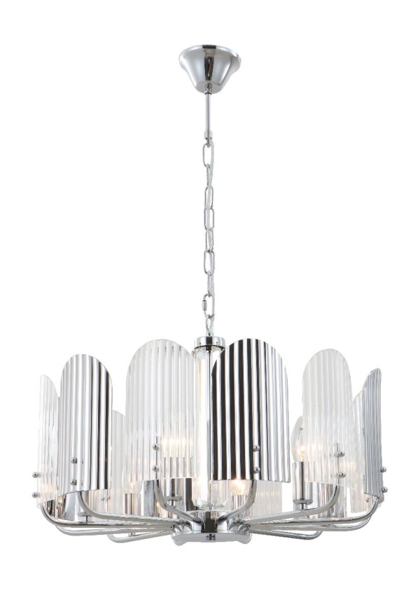 Подвесная люстра iLamp Dolce 15571-6 CR+MULT