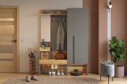 Стенка для прихожей Баско К2 MBS_PK02Basko-3319