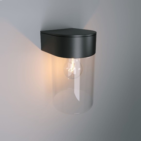 Уличный настенный светильни Elektrostandard Atrani 35085/D черный 4690389193699 a062520