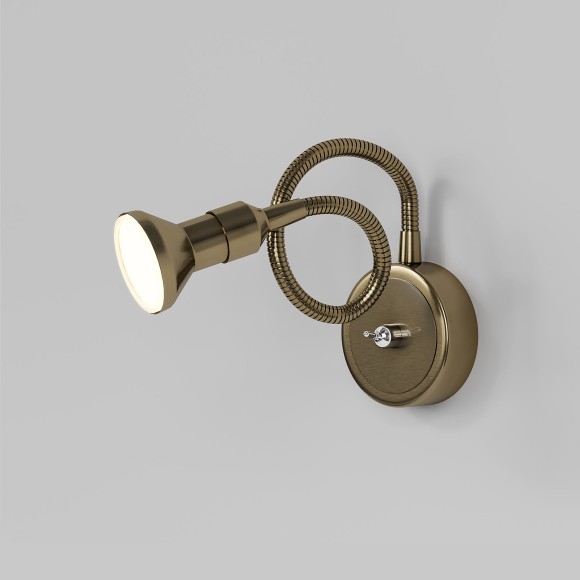 Подсветка для картин Elektrostandard Plica 1215 MR16 бронза/золото 4690389012105