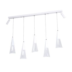 Подвесная светодиодная люстра LED4U L7105-7 WТ