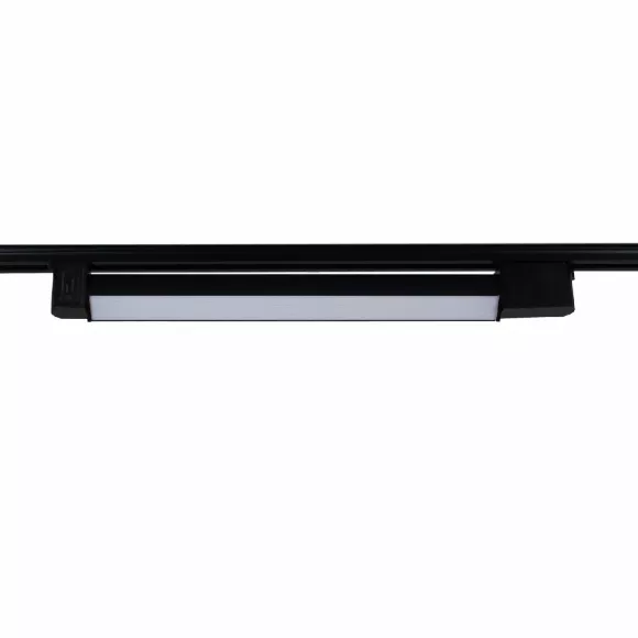 Трековый однофазный светильник Reluce 06186-9.3-001QY LED30W BK, Черный, Белый, Нейтральный белый, вид сбоку