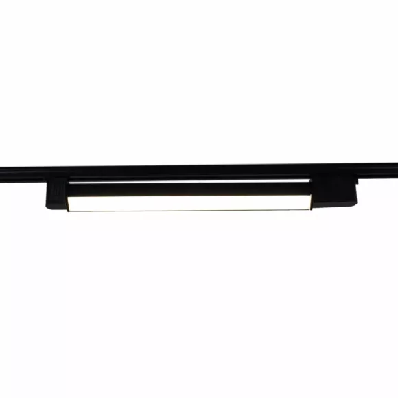 Трековый однофазный светильник Reluce 06186-9.3-001QY LED30W BK, 4000, Нейтральный белый, Современный