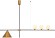 Люстра на штанге Indigo Breve 11031/4R Brass V000027