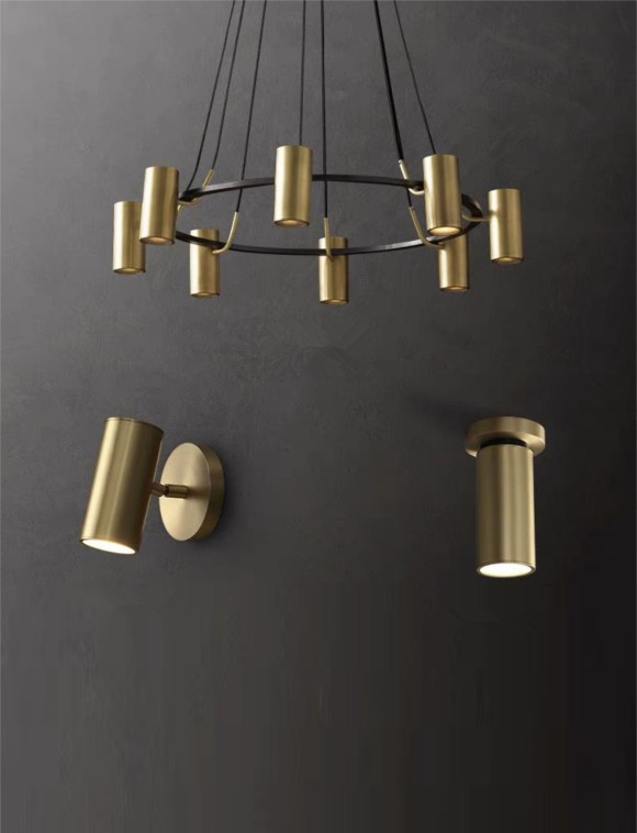 Спот iLamp Plum 8860W BR-BK