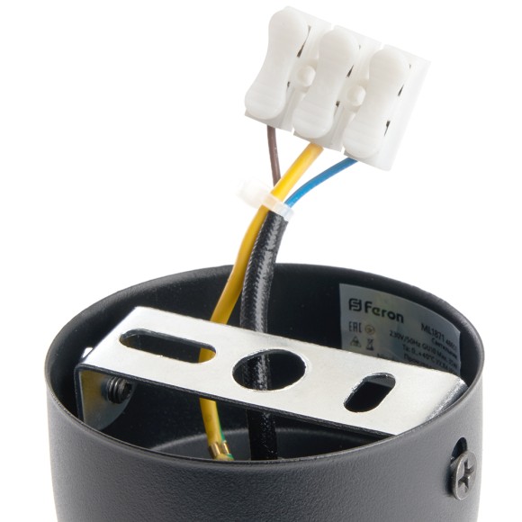 Спот Feron Pixel 48651, GU10, 35W, черный