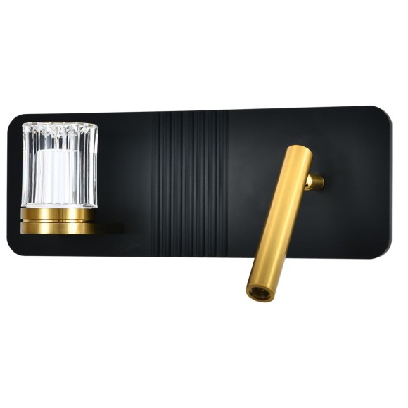 Настенный светильник Indigo Rilievo 14032/2W Black V000202L